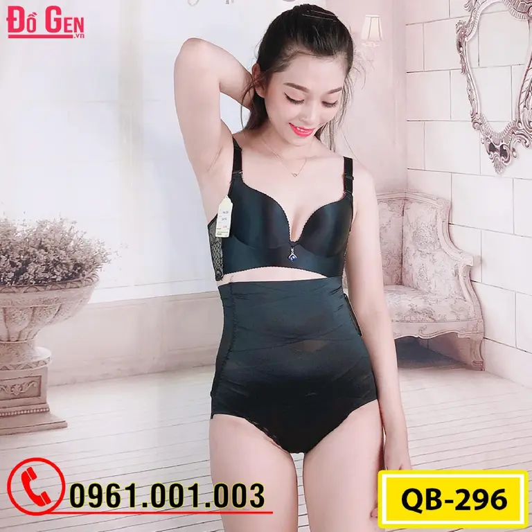 Gen Nịt Bụng - Quần Lót Gen Định Hình Nâng Mông Thu Nhỏ Eo (Cod: QB-296)