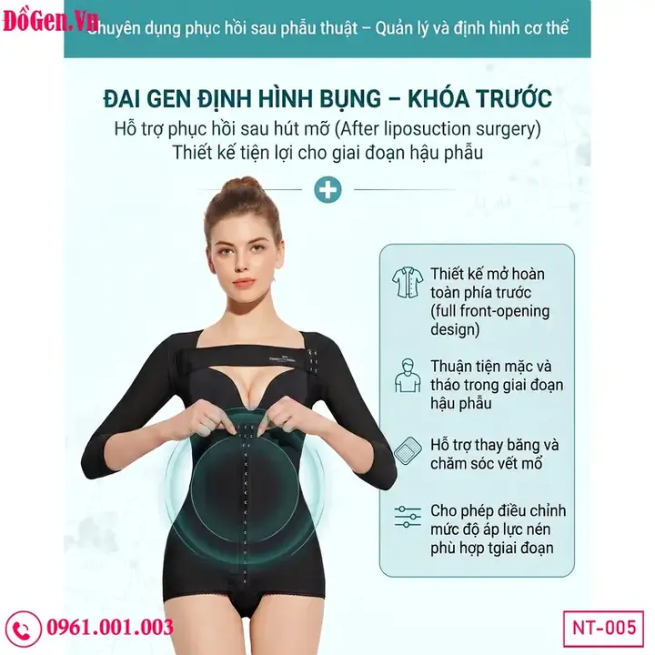 Gen body sau BBL hỗ trợ hồi phục và giảm đau