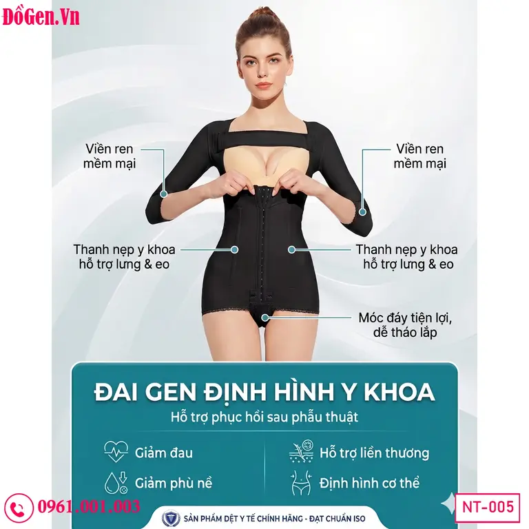 Quần gen định hình body sau thẩm mỹ giúp ôm gọn
