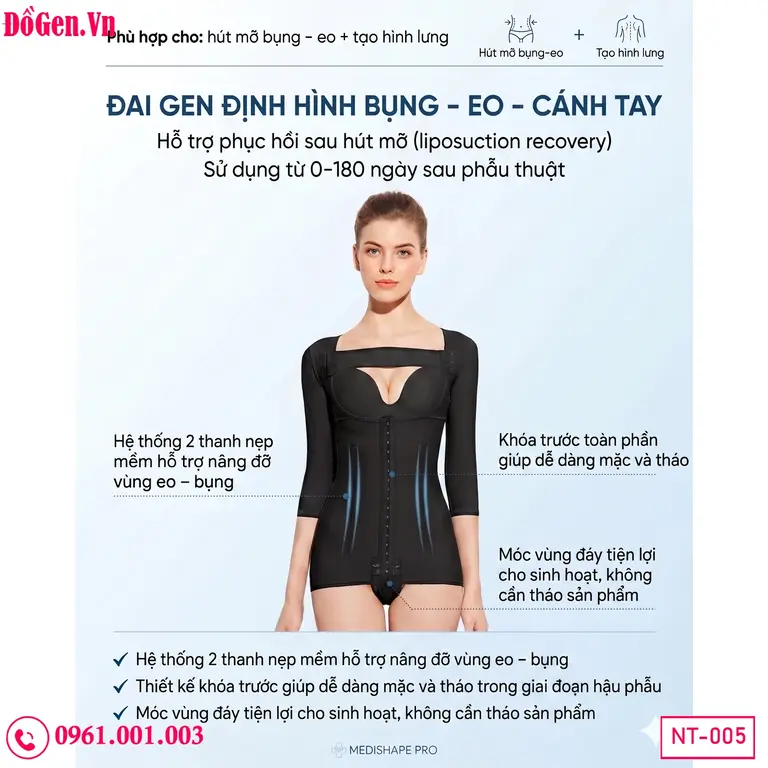 Gen định hình bụng eo sau lipo BBL giúp siết gọn vòng eo