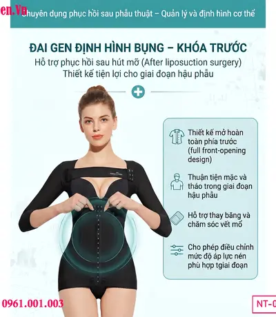 Gen body sau BBL hỗ trợ hồi phục và giảm đau