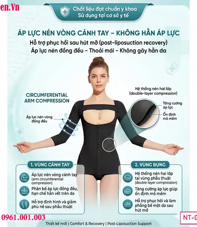 Post liposuction BBL compression giúp ổn định mô mỡ