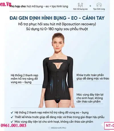 Gen định hình bụng eo sau lipo BBL giúp siết gọn vòng eo