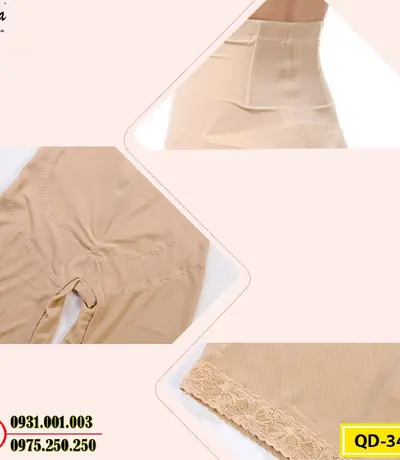 Quần Gen Lót Định Hình Cao Cấp Thon Bụng Nhỏ Eo (Cod: QD-347)