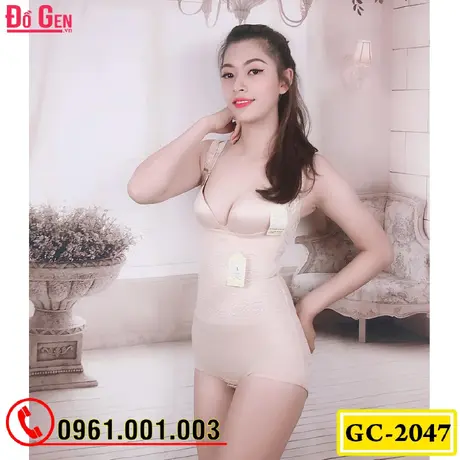Bộ Đồ Lót Gen Định Hình - Gen Nịt Bụng Thu Gọn Vòng Eo (Cod: GC-2047)