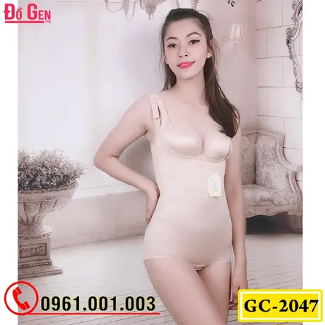 Bộ Đồ Lót Gen Định Hình - Gen Nịt Bụng Thu Gọn Vòng Eo (Cod: GC-2047)