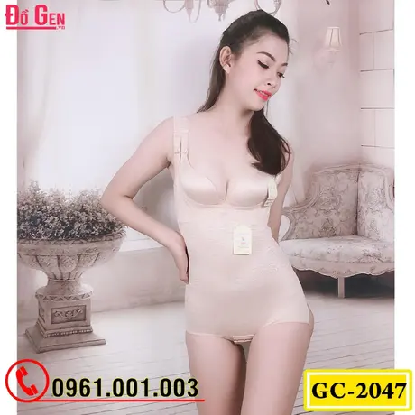 Bộ Đồ Lót Gen Định Hình - Gen Nịt Bụng Thu Gọn Vòng Eo (Cod: GC-2047)