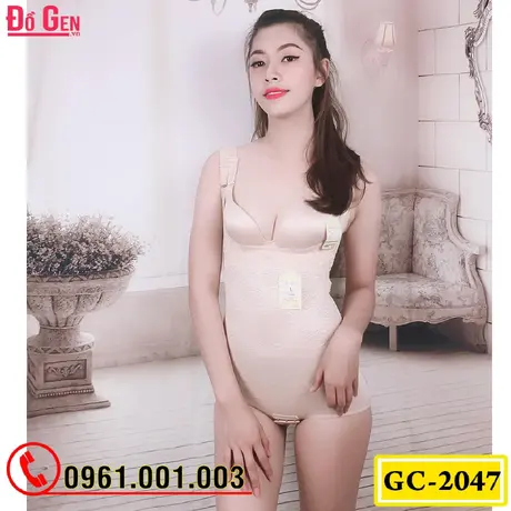 Bộ Đồ Lót Gen Định Hình - Gen Nịt Bụng Thu Gọn Vòng Eo (Cod: GC-2047)
