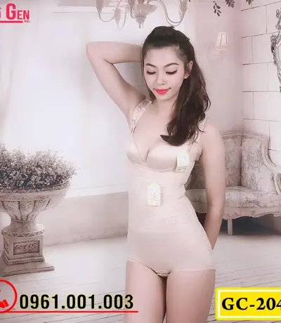 Bộ Đồ Lót Gen Định Hình - Gen Nịt Bụng Thu Gọn Vòng Eo (Cod: GC-2047)