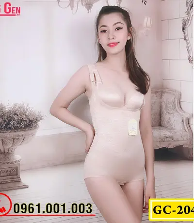 Bộ Đồ Lót Gen Định Hình - Gen Nịt Bụng Thu Gọn Vòng Eo (Cod: GC-2047)