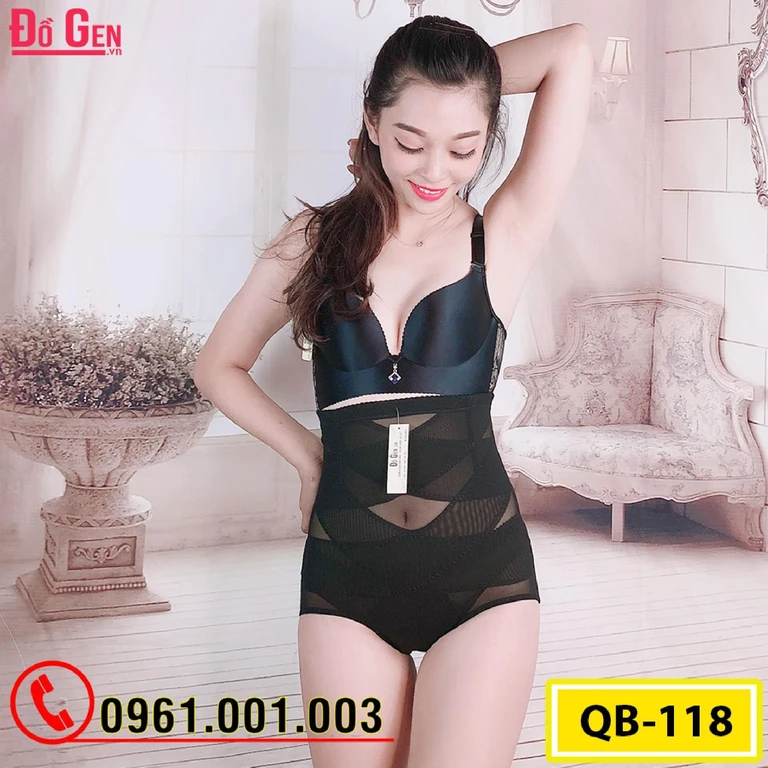 Quần Gen Định Hình - Gen Nịt Bụng Dùng Sau Hút Mỡ (Cod: QB-118)