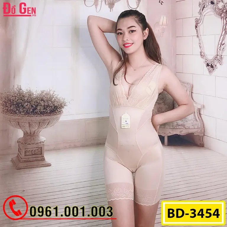 Đồ Lót Gen Định Hình - Gen Nịt Bụng Khoe Đường Cong Thon Gọn (Cod: BD-3454)