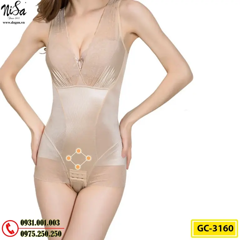 Bộ Đồ Gen Định Hình - Đồ Lót Định Hình Thu Gọn Vòng Eo (Cod: GC-3160)