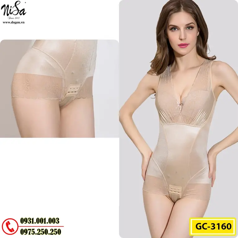 Bộ Đồ Gen Định Hình - Đồ Lót Định Hình Thu Gọn Vòng Eo (Cod: GC-3160)