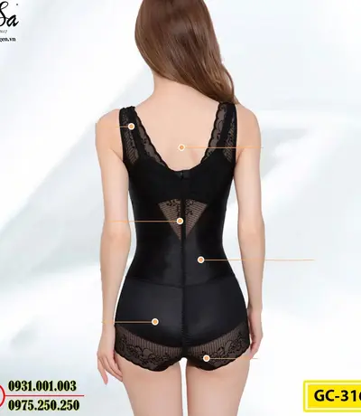 Bộ Đồ Gen Định Hình - Đồ Lót Định Hình Thu Gọn Vòng Eo (Cod: GC-3160)