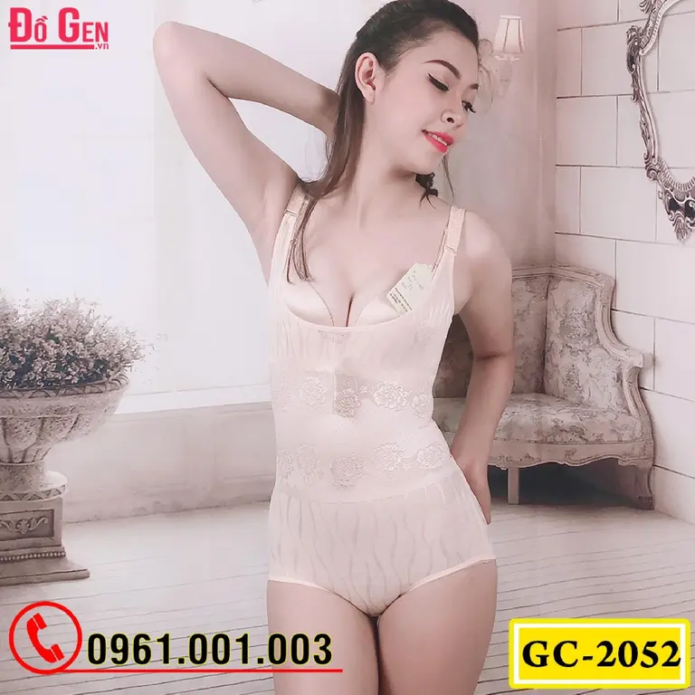 Bộ Đồ Lót Gen Định Hình Giúp Thon Gọn Eo (Cod: GC-2052)