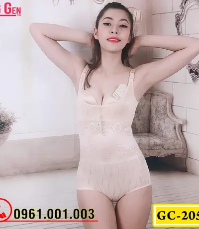 Bộ Đồ Lót Gen Định Hình Giúp Thon Gọn Eo (Cod: GC-2052)