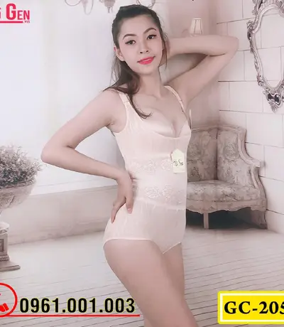 Bộ Đồ Lót Gen Định Hình Giúp Thon Gọn Eo (Cod: GC-2052)