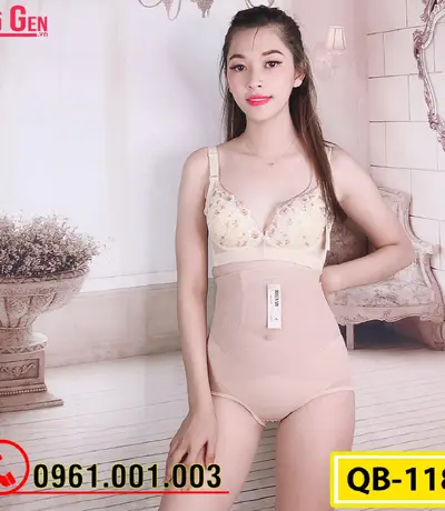 Quần Lót Gen Định Hình - Gen Nịt Bụng Thu Nhỏ Eo (Cod: QB-118)