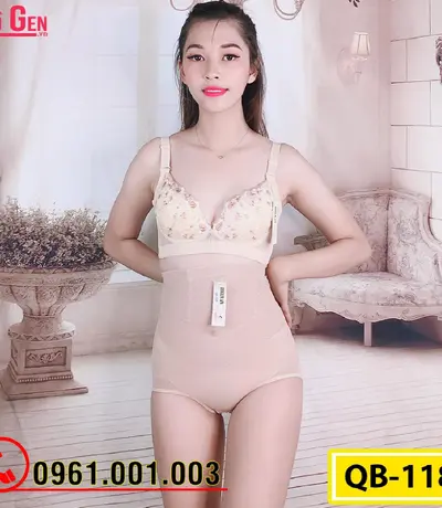 Quần Lót Gen Định Hình - Gen Nịt Bụng Thu Nhỏ Eo (Cod: QB-118)