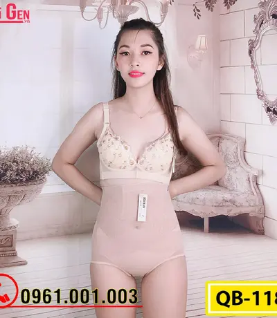 Quần Lót Gen Định Hình - Gen Nịt Bụng Thu Nhỏ Eo (Cod: QB-118)