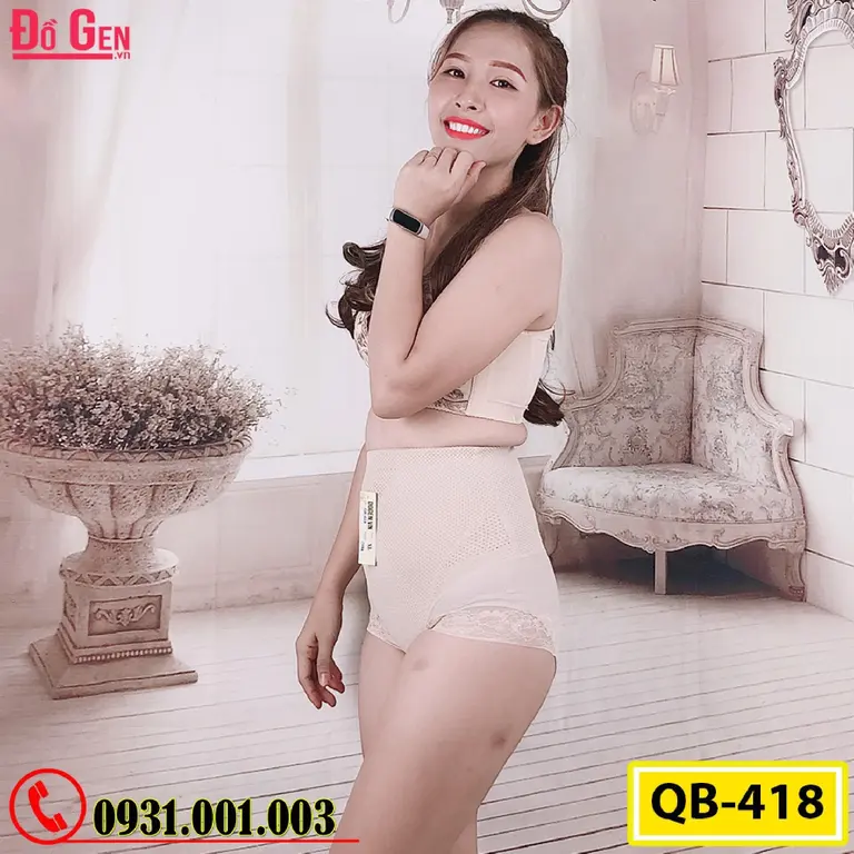 Quần Lót Định Hình - Gen Nịt Bụng Dành Cho Phụ Nữ Sau Sinh (Cod: QB-418)