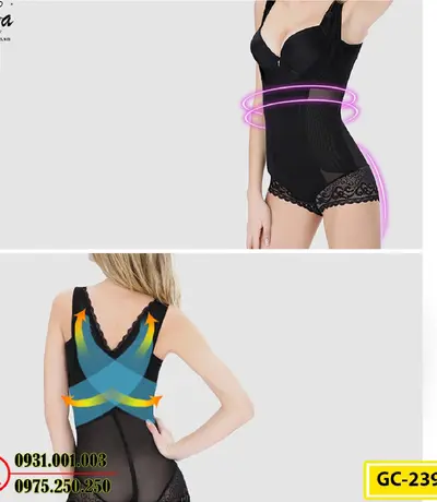 Đồ Lót Định Hình - Quần Áo Gen Định Hình Tạo Đường Cong Quyến Rũ (Cod: GC-2393)