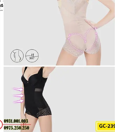 Đồ Lót Định Hình - Quần Áo Gen Định Hình Tạo Đường Cong Quyến Rũ (Cod: GC-2393)
