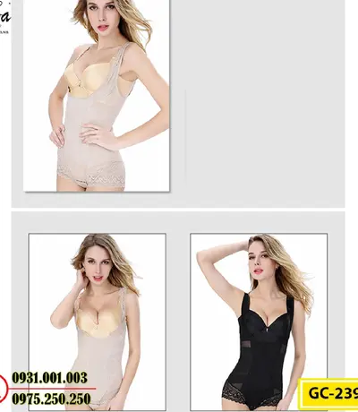 Đồ Lót Định Hình - Quần Áo Gen Định Hình Tạo Đường Cong Quyến Rũ (Cod: GC-2393)