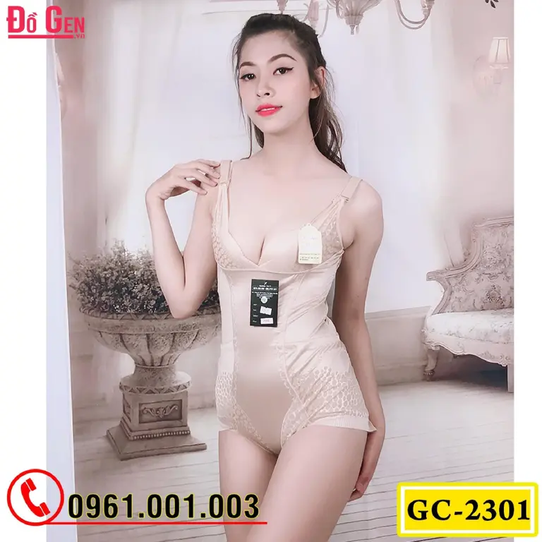 Đồ Lót Gen Định Hình Liền Thân Cao Cấp Thu Nhỏ Eo (Cod: GC-2301)
