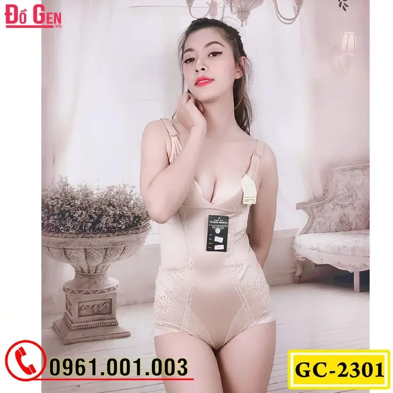 Đồ Lót Gen Định Hình Liền Thân Cao Cấp Thu Nhỏ Eo (Cod: GC-2301)