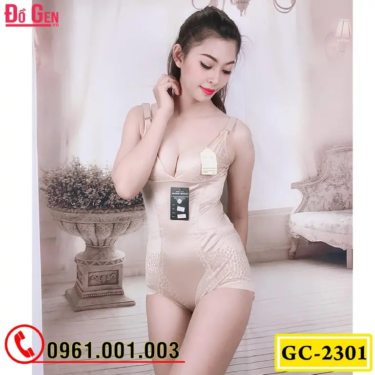 Đồ Lót Gen Định Hình Liền Thân Cao Cấp Thu Nhỏ Eo (Cod: GC-2301)