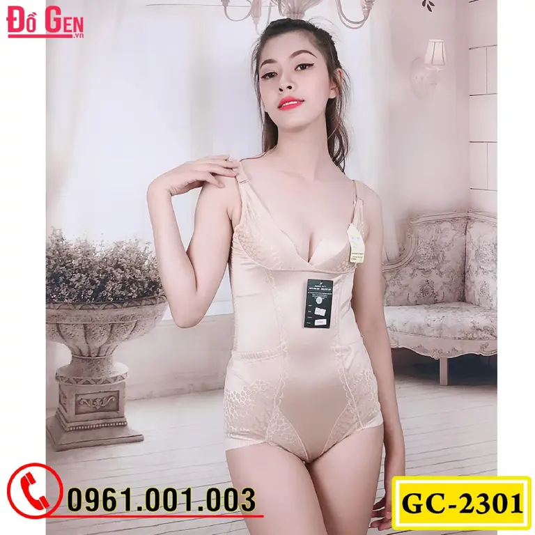 Đồ Lót Gen Định Hình Liền Thân Cao Cấp Thu Nhỏ Eo (Cod: GC-2301)