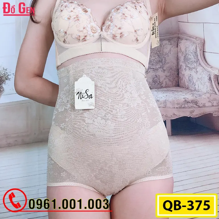 Quần Lót Gen Định Hình - Gen Nịt Bụng Dành Cho Người Thừa Mỡ Bụng (Cod: QB-375)
