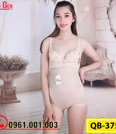 Quần Lót Gen Định Hình - Gen Nịt Bụng Dành Cho Người Thừa Mỡ Bụng (Cod: QB-375)