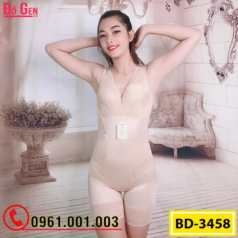 Đồ Lót Gen Định Hình Cao Cấp Cho Bạn Thân Hình Thon Gọn (Cod: BD-3458)