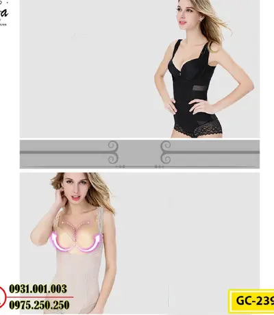 Đồ Lót Định Hình - Quần Áo Gen Định Hình Tạo Đường Cong Quyến Rũ (Cod: GC-2393)