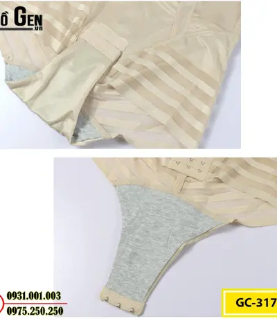 Bộ Đồ Gen Định Hình - Đồ Lót Định Hình Cao Cấp Thu Gọn Vòng Eo (Cod: GC-3173)