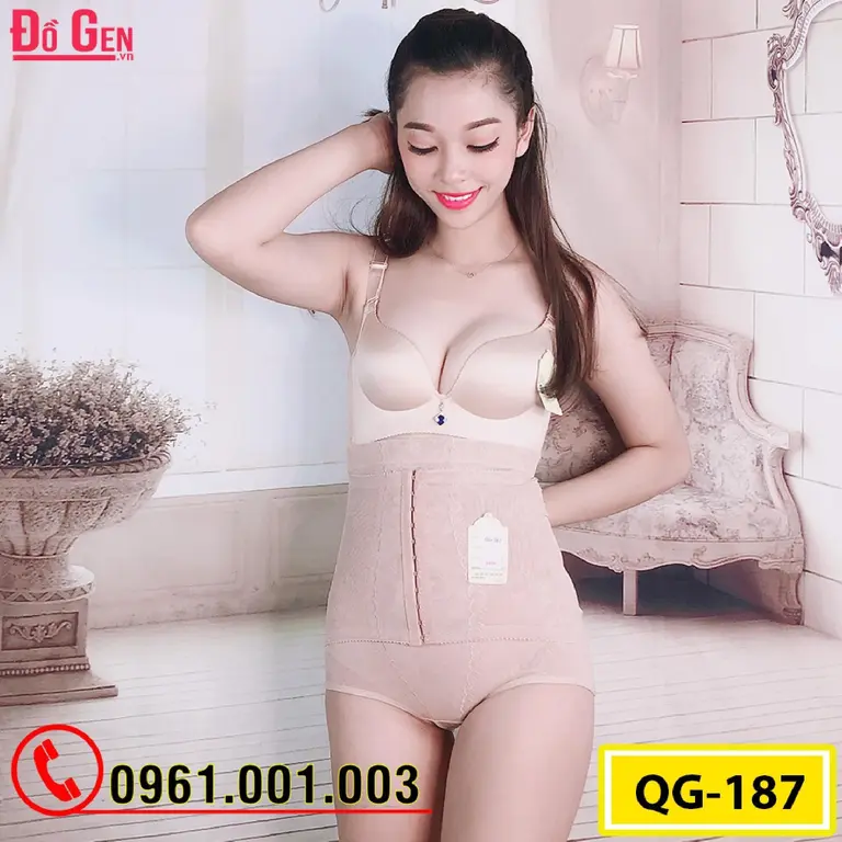 Quần Lót Gen Định Hình - Gen Nịt Bụng Thu Nhỏ Eo (Cod: QG-187)