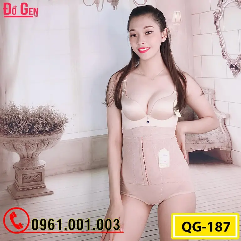Quần Lót Gen Định Hình - Gen Nịt Bụng Thu Nhỏ Eo (Cod: QG-187)