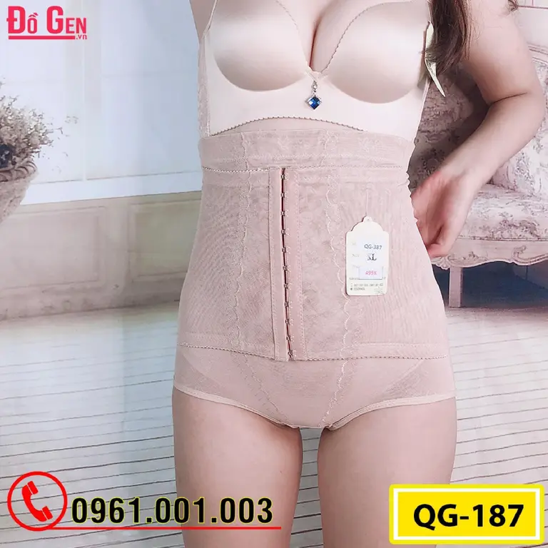 Quần Lót Gen Định Hình - Gen Nịt Bụng Thu Nhỏ Eo (Cod: QG-187)