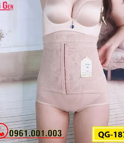 Quần Lót Gen Định Hình - Gen Nịt Bụng Thu Nhỏ Eo (Cod: QG-187)