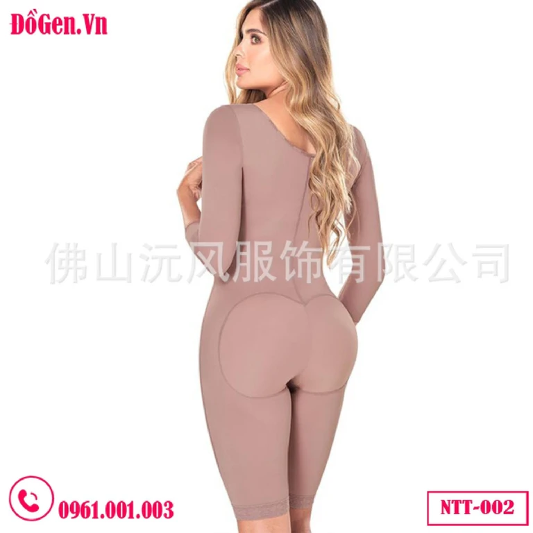 Bộ Đồ Gen Định Hình Nịt Bụng Nịt Bắp Tay Liền Thân Giảm Eo Ann Cherry - Hỗ Trợ Sau Phẫu Thuật Lấy Lại Vóc Dáng