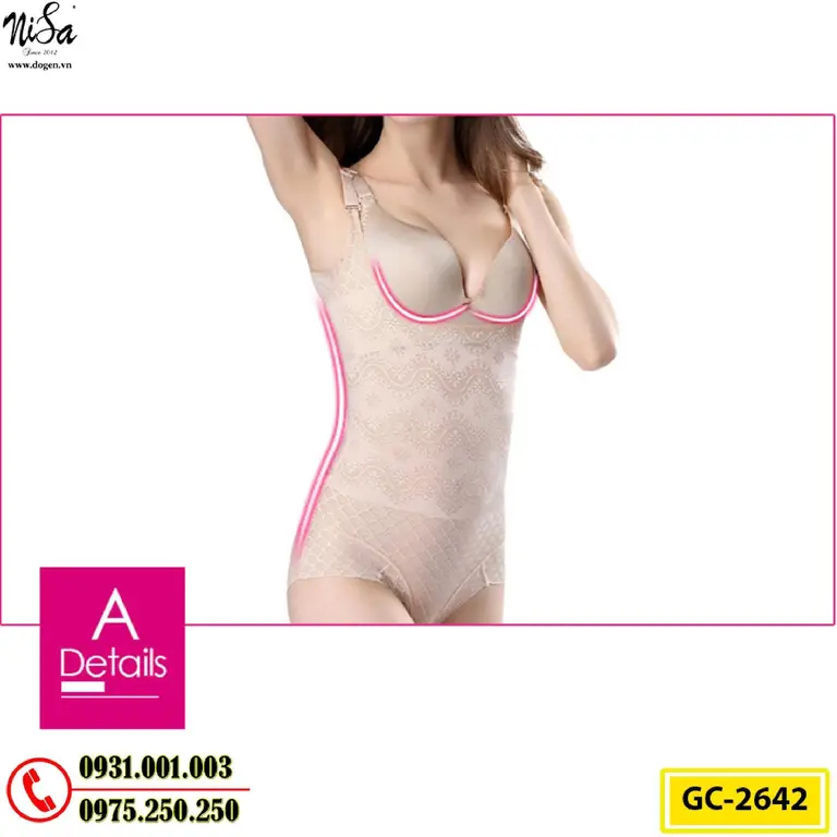 Đồ Lót Gen Định Hình Cao Cấp Cho Bạn Thân Hình Thon Gọn (Cod: GC-2642)