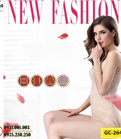 Đồ Lót Gen Định Hình Cao Cấp Cho Bạn Thân Hình Thon Gọn (Cod: GC-2642)