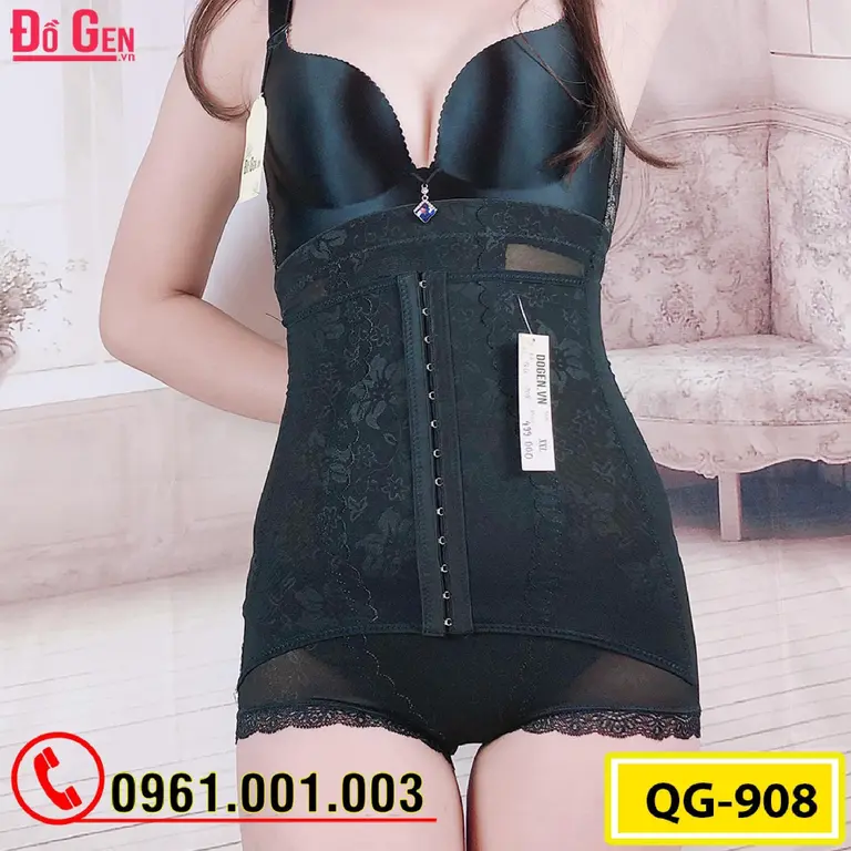 Gen Nịt Bụng - Quần Lót Gen Định Hình Cao Cấp Chống Cuộn Thu Gọn Vòng Eo (Cod: QG-908)