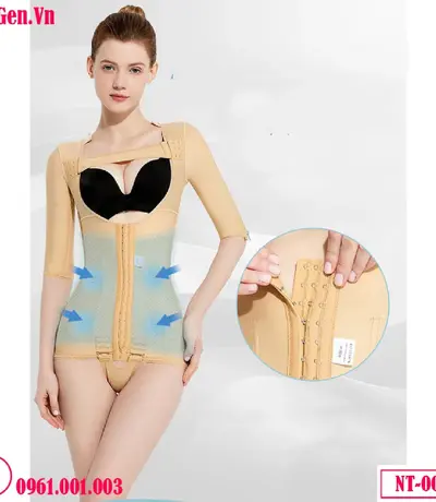 Bộ Gen Định Hình Nịt Bụng Toàn Thân Sau Hút Mỡ Cánh Tay, Bụng