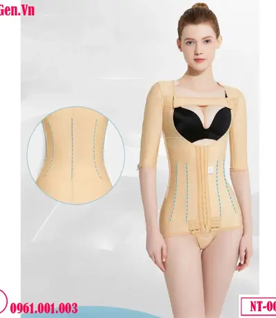 Bộ Gen Định Hình Nịt Bụng Toàn Thân Sau Hút Mỡ Cánh Tay, Bụng