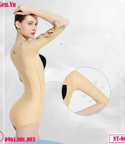 Bộ Gen Định Hình Nịt Bụng Toàn Thân Sau Hút Mỡ Cánh Tay, Bụng
