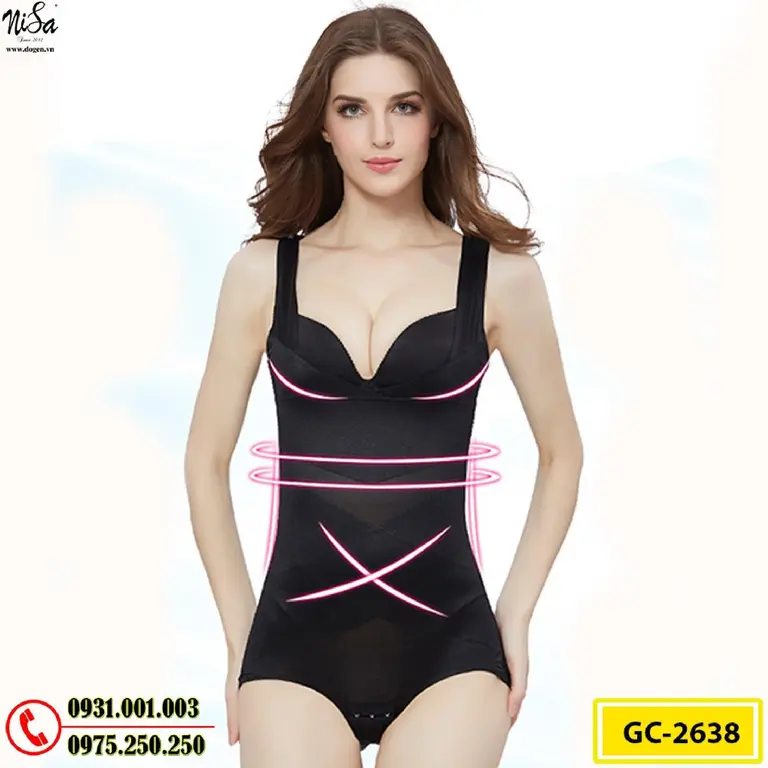 Đồ Lót Định Hình - Quần Áo Gen Định Hình Bikini Liền Thân Thu Gọn Vòng Eo (Cod: BD-2638)